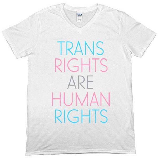 Trans Rights Are Human Rights -- Unisex T-Shirt - Feminist Apparel - 3