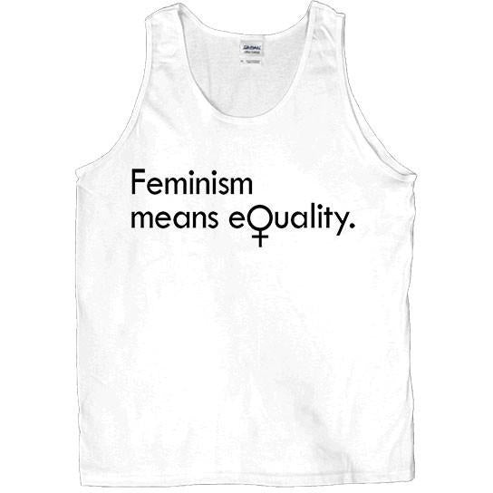 Feminism Means Equality -- Unisex Tanktop - Feminist Apparel - 3