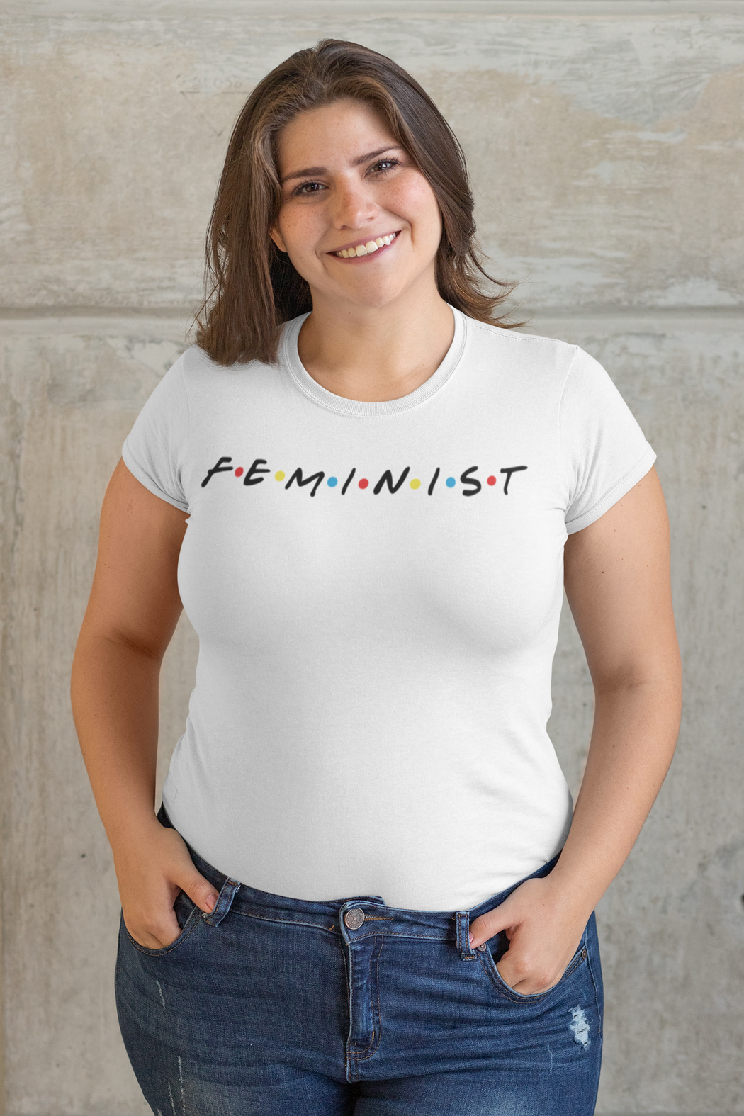 Feminist Friends -- Women's T-Shirt