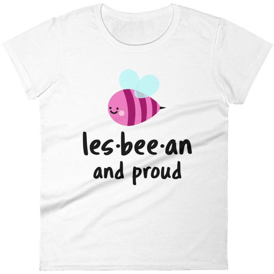 Lesbian & Proud -- Women's T-Shirt