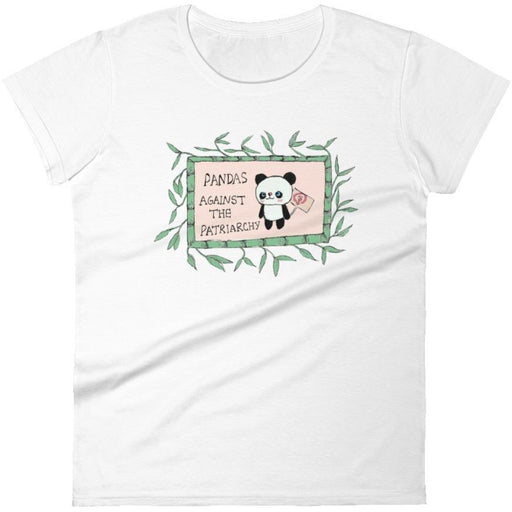 Pandas Against The Patriarchy -- Women's T-Shirt