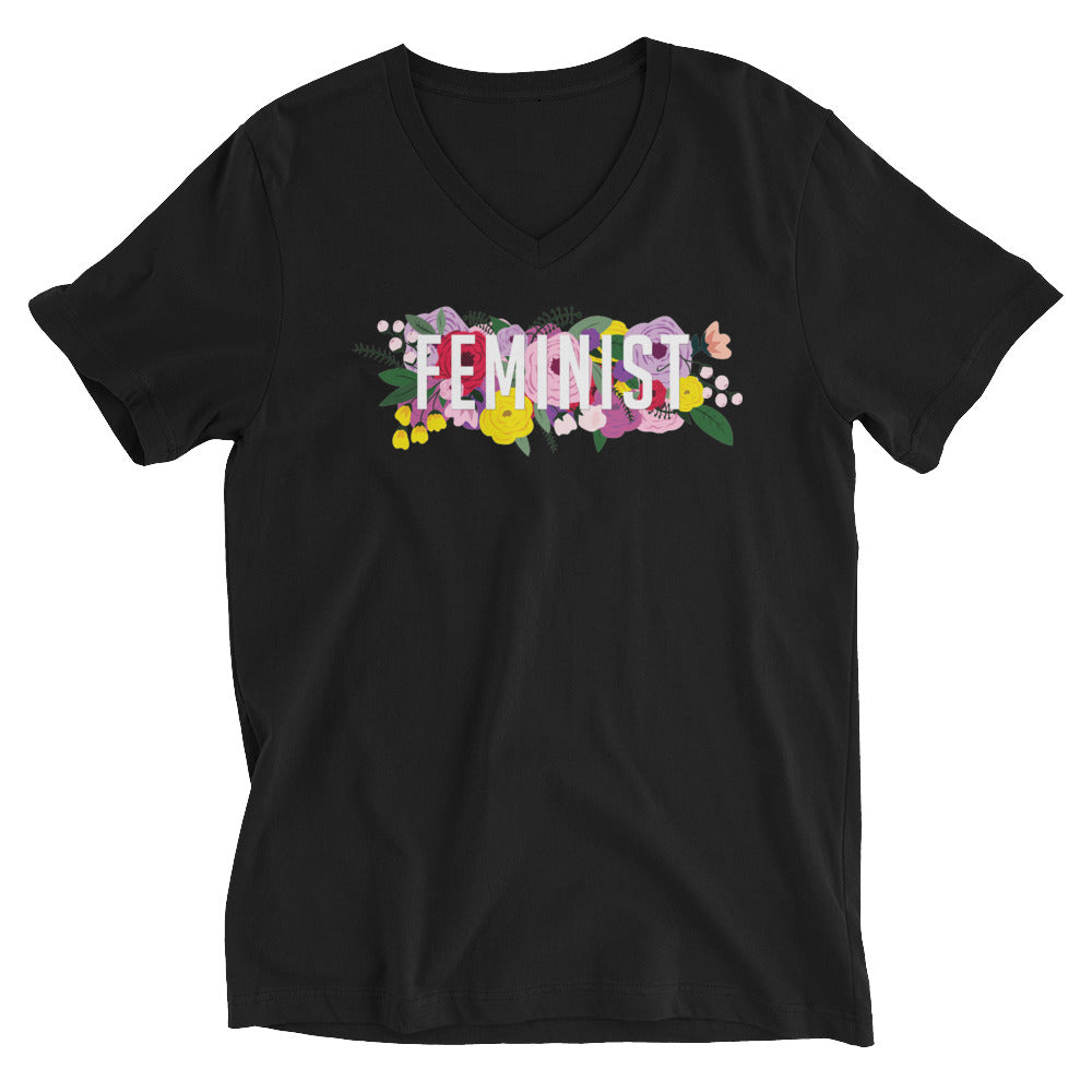 Feminist Flowers -- Unisex T-Shirt