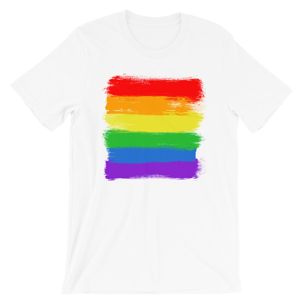 LGBTQIA+ Flag -- Unisex T-Shirt