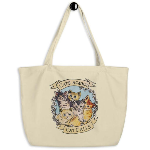 Cats Against Catcalls -- Tote Bag