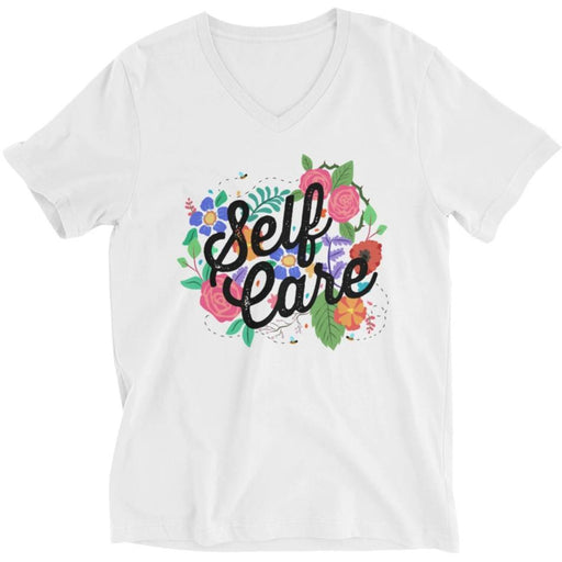 Self Care Flowers -- Unisex T-Shirt