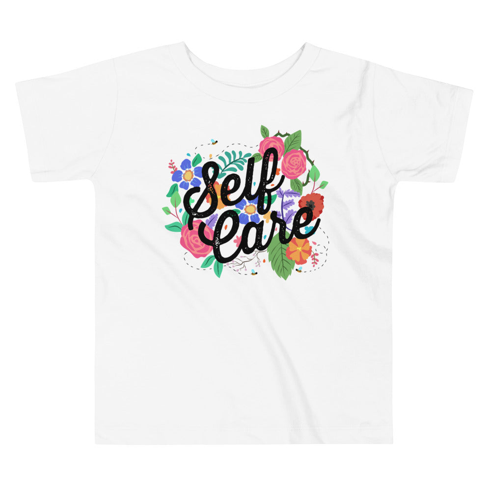 Self Care Flowers -- Youth/Toddler T-Shirt