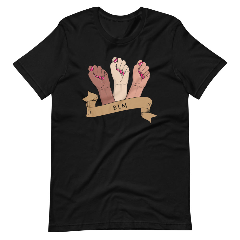 BLM Fists -- Unisex T-Shirt