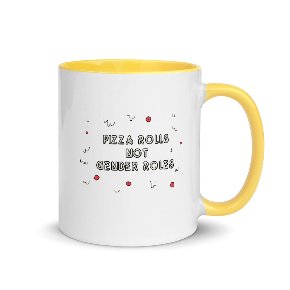 Pizza Rolls Not Gender Rolls -- Mug
