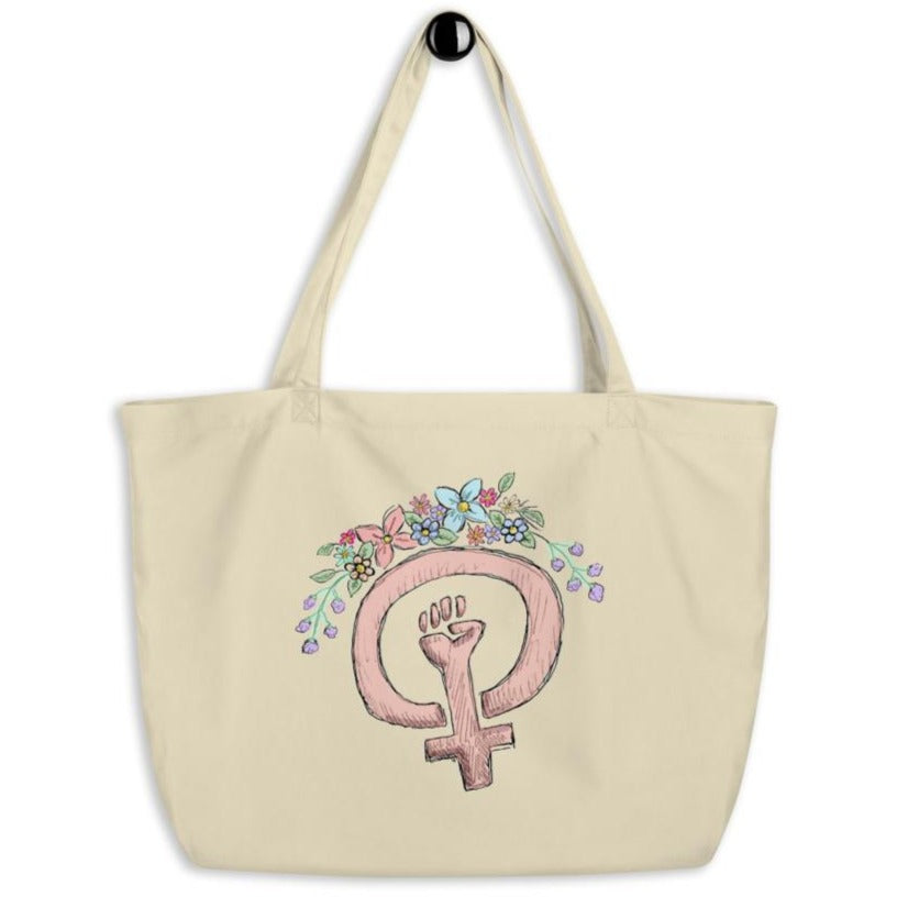 Feminist Fist -- Tote Bag