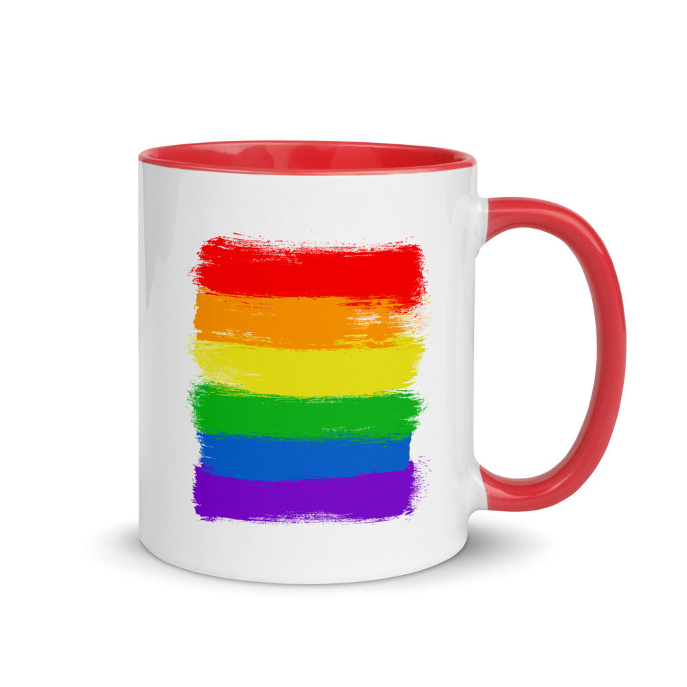 LGBTQIA+ Flag -- Mug