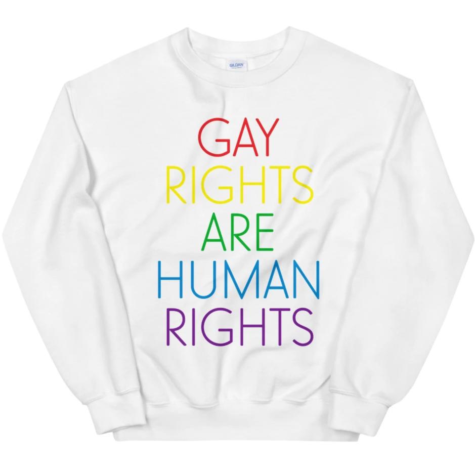 Gay Rights Are Human Rights -- Sweatshirt