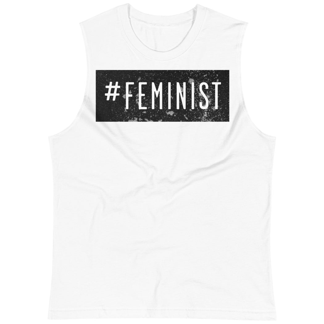 #Feminist -- Unisex Tanktop