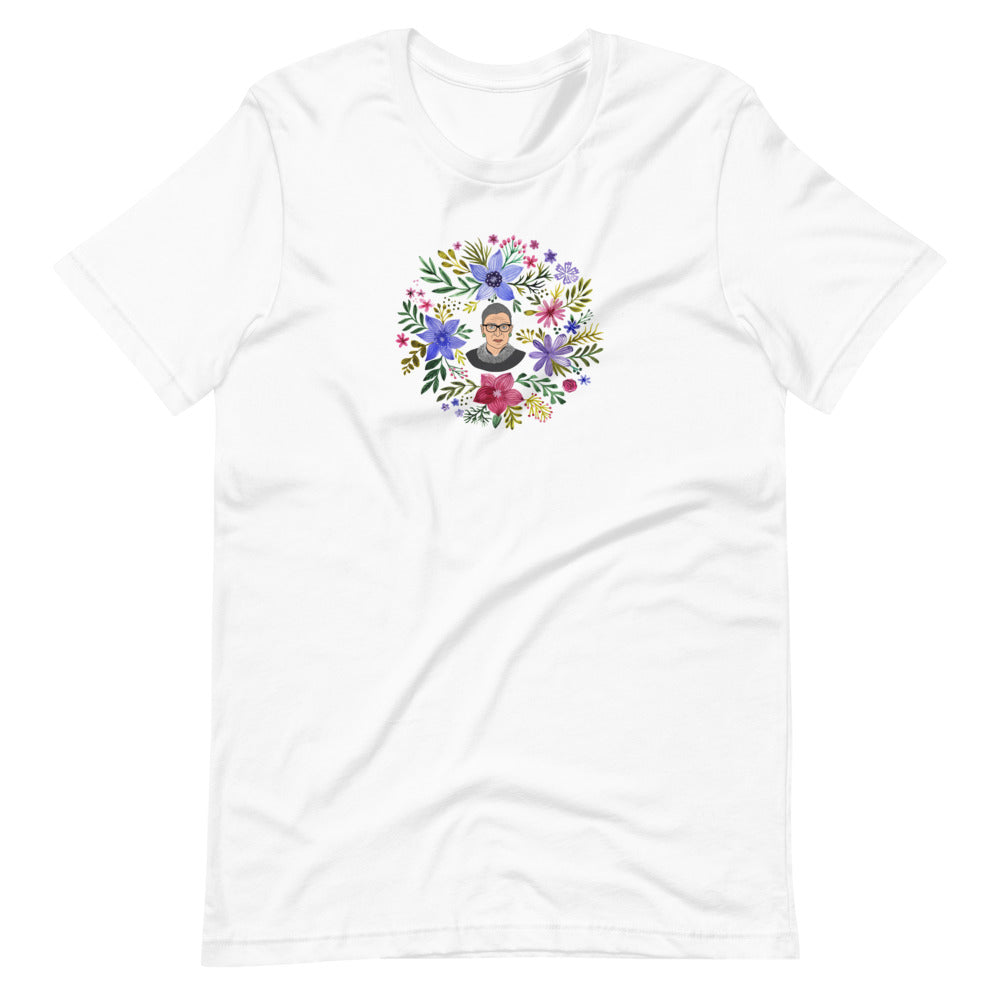 RBG Watercolor Flowers -- Unisex T-Shirt