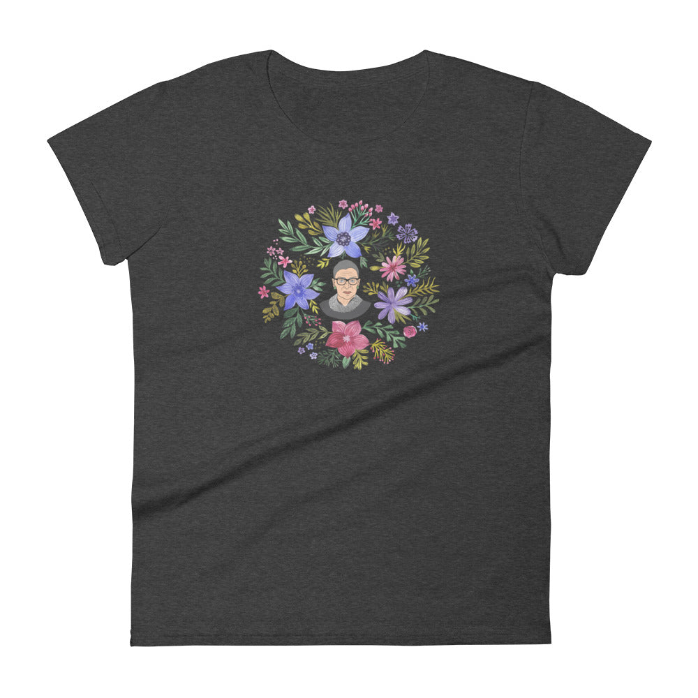 RBG Watercolor Flowers -- Women's T-Shirt