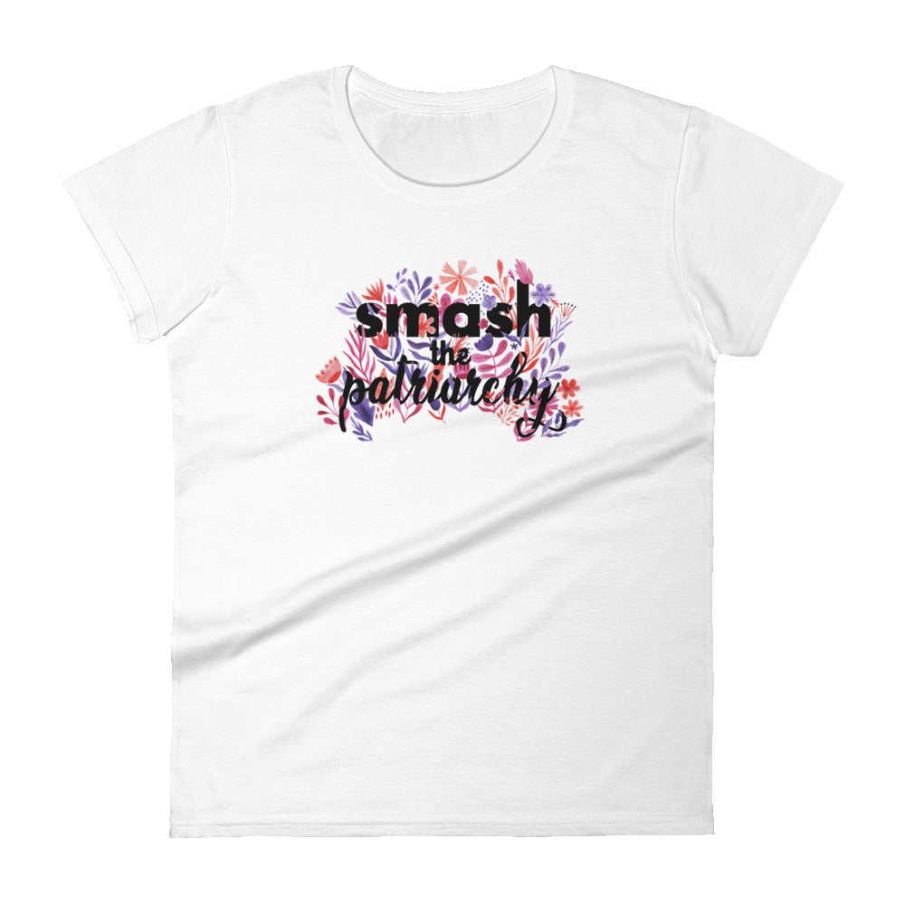 Smash The Patriarchy -- Women's T-Shirt