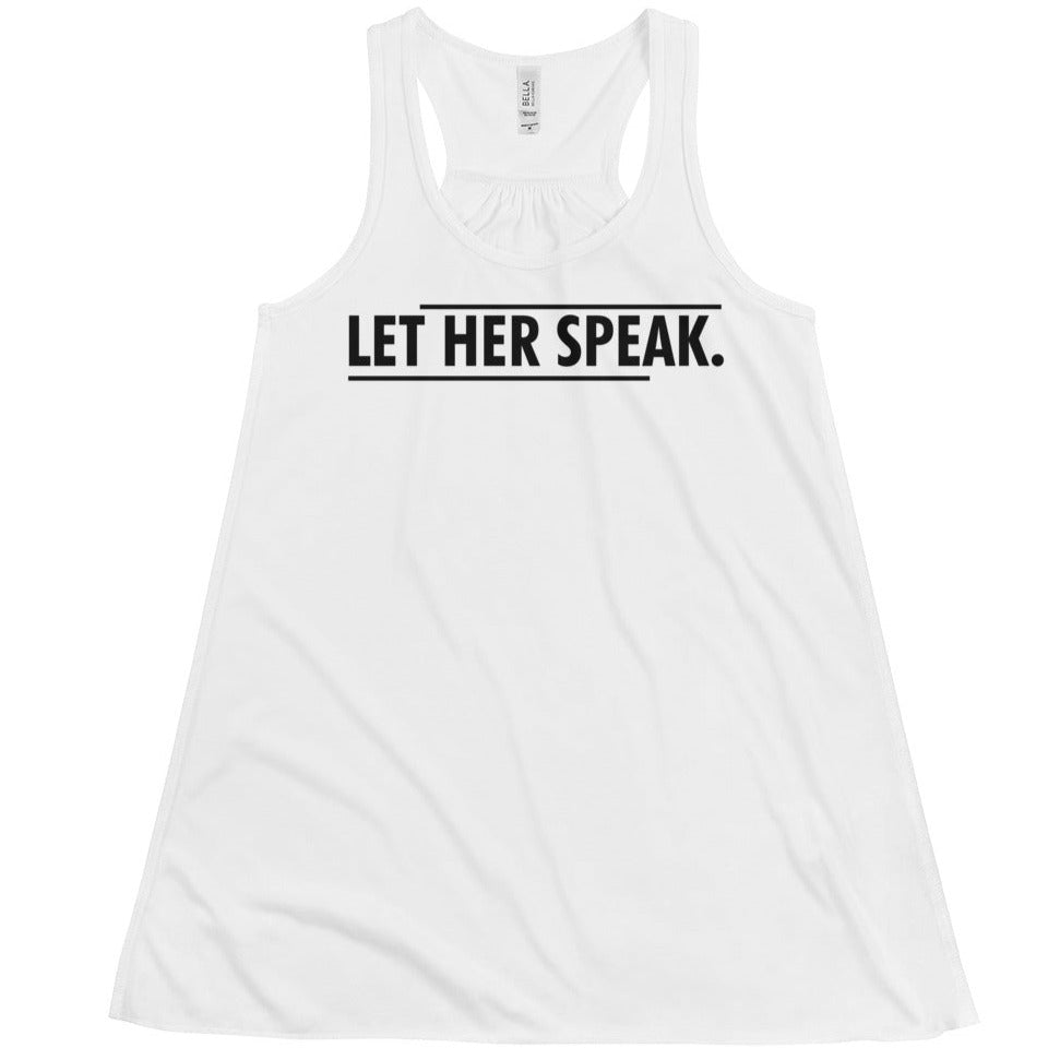 Let Her Speak -- Women's Tanktop