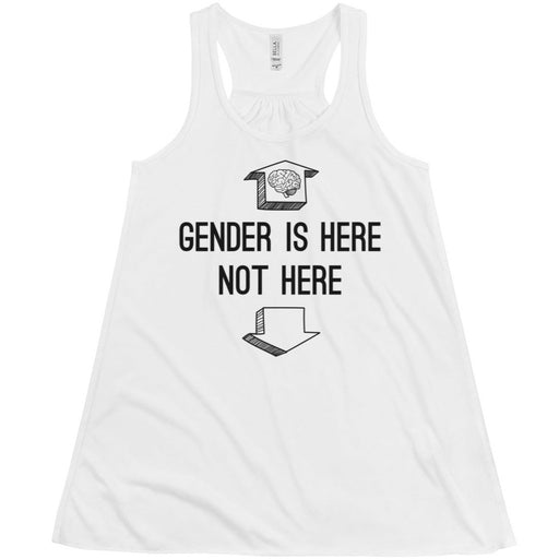 Gender Is Up Here -- Women's Tanktop